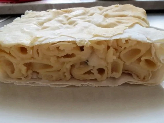 Rezept: Auflauf: Nudeln in Teighülle Auflauf: Nudeln in Teighülle - Rezept