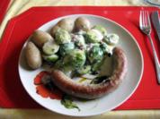 Beilage Rosenkohl - Rezept
