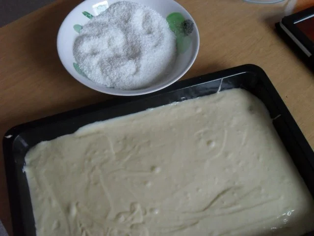 Rezept: Bienenstich mit Kokosflocken Bild Nr. 6 Bienenstich mit Kokosflocken - Rezept - Bild Nr. 6