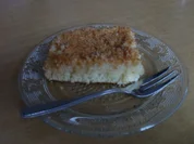 Bienenstich mit Kokosflocken - Rezept