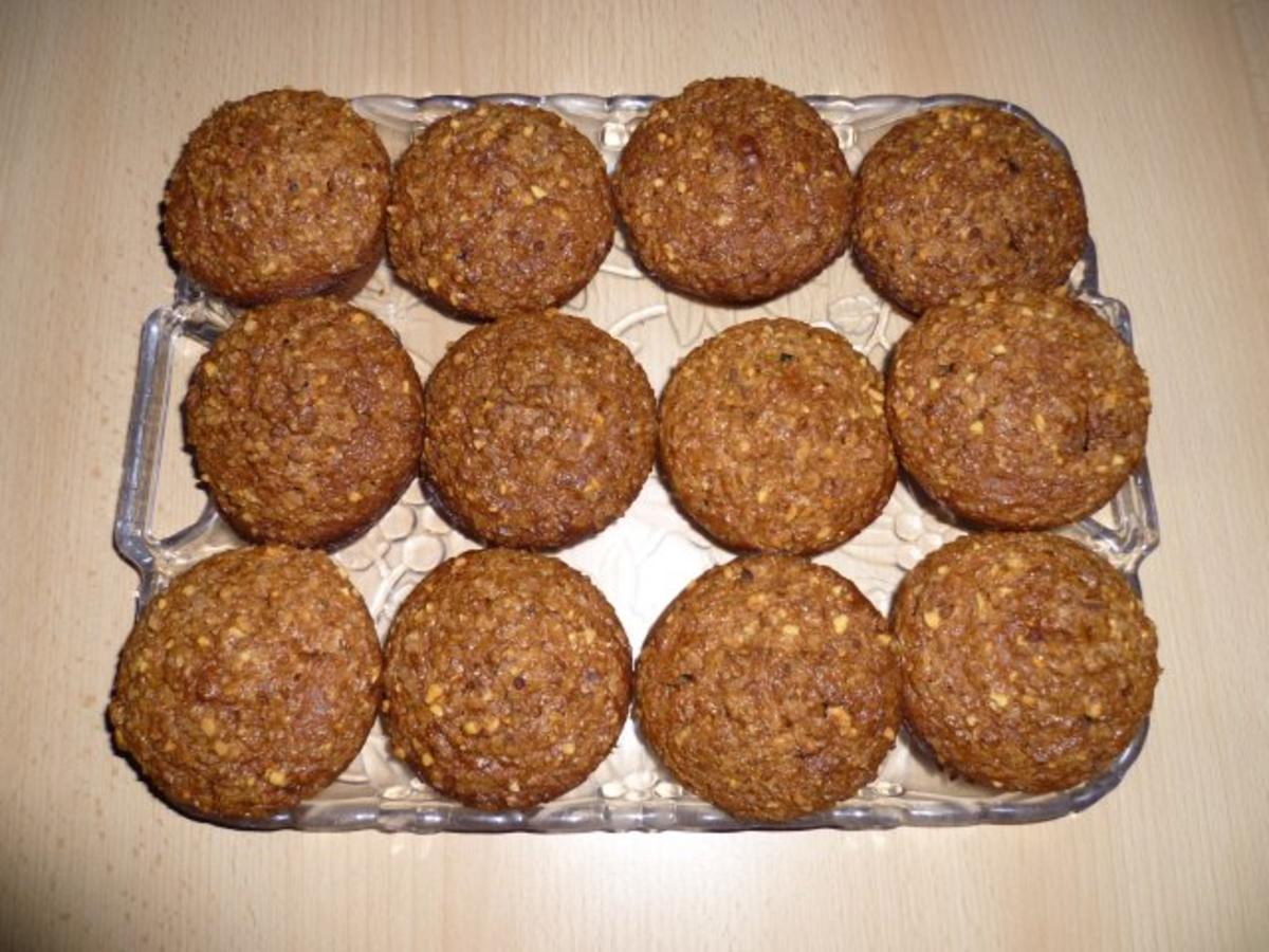 Bilder für Kleingebäck - Vorweihnachtliche Nougat-Muffins - Rezept