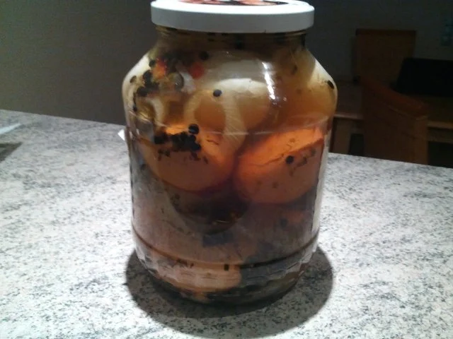 Rezept: Soleier mit Senfdressing Bild Nr. 2 Soleier mit Senfdressing - Rezept - Bild Nr. 2