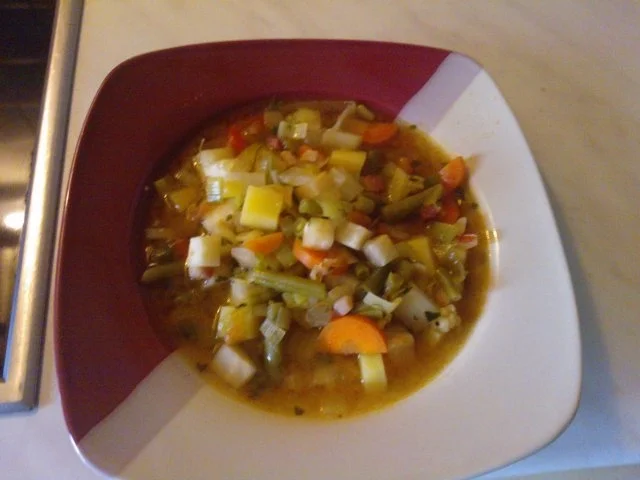 Rezept: Gemüseeintopf mit Speck Bild Nr. 7 Gemüseeintopf mit Speck - Rezept - Bild Nr. 7