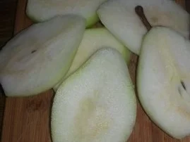 Birnen im Knuspamantel mit Eis - Rezept - Bild Nr. 3