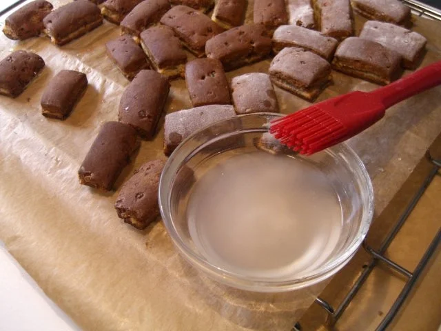 Rezept: Printen mit Rum-Marzipan-Füllung Bild Nr. 2 Printen mit Rum-Marzipan-Füllung - Rezept - Bild Nr. 2