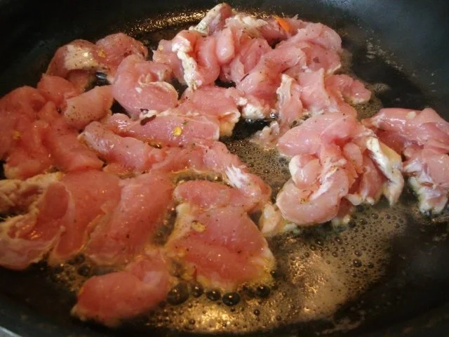 Rezept: asiatische Nudeln mit Putenfleisch Bild Nr. 4 asiatische Nudeln mit Putenfleisch - Rezept - Bild Nr. 4