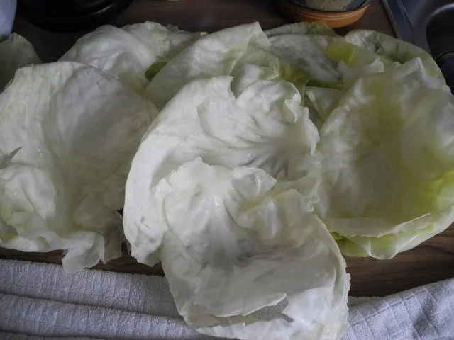 Vegan : Kohlrouladen mit Füllung an Kastaniensoße - Rezept - Bild Nr. 7