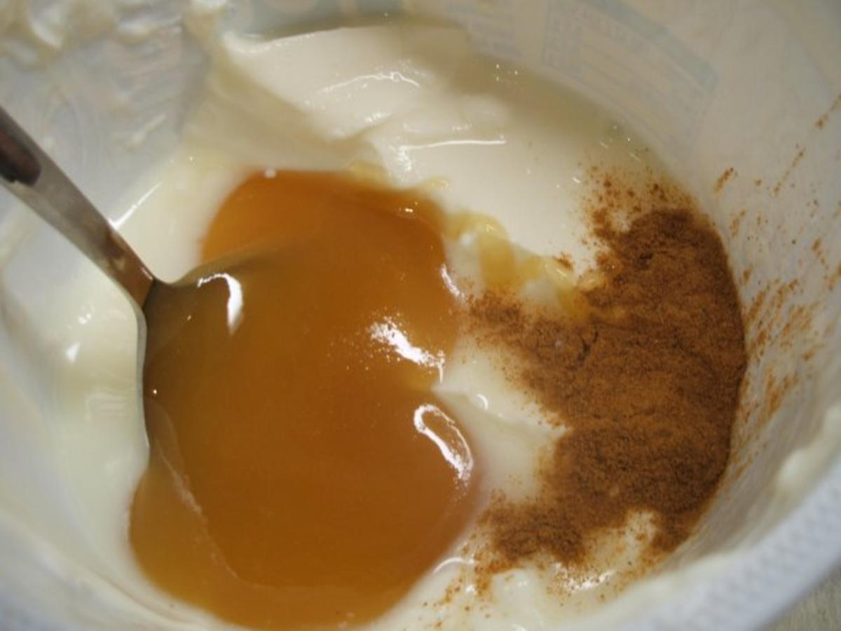 Dessert: Powidl-Palatschinken auf Zimt-Honig-Joghurt - Rezept - Bild Nr. 7