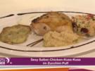 Sexy Salbei-Chicken-Kuss-Kuss im Zucchini-Puff (Miranda Leonhardt) - Rezept