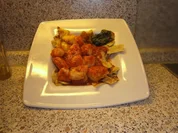 Tintenfischfilet als Ragout - Rezept