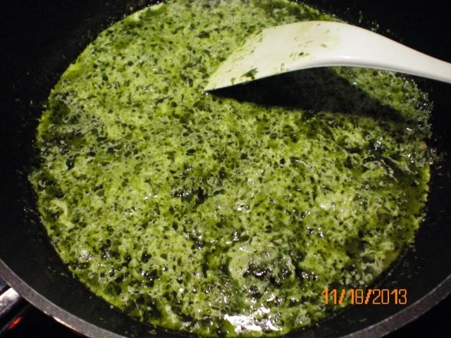 Pasta: Spaghetti  mit Pesto und Käse - Rezept - Bild Nr. 5