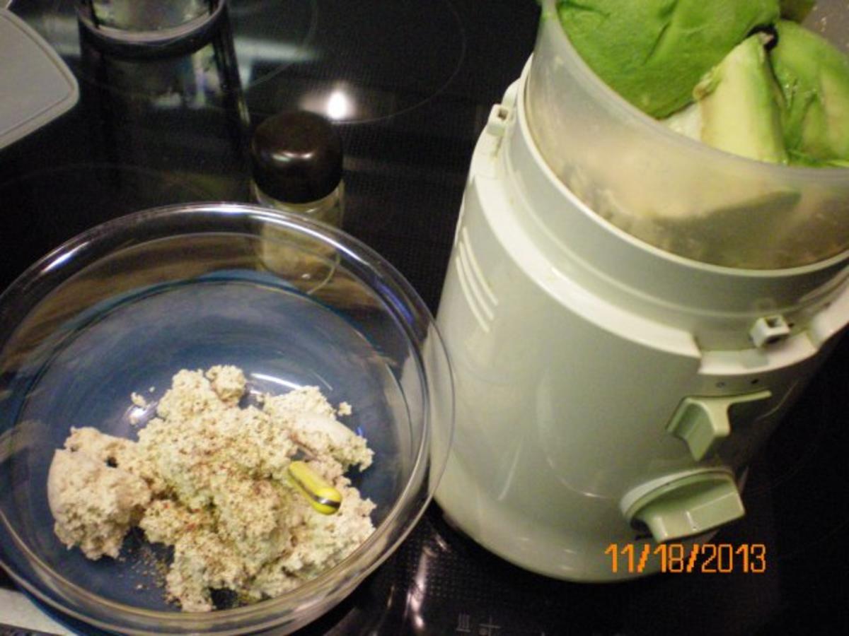 Brotaufstrich mit Avocado und Tofu - Rezept - Bild Nr. 3