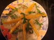 Kohlrabicarpaccio mit Yoghurtsoße - Rezept