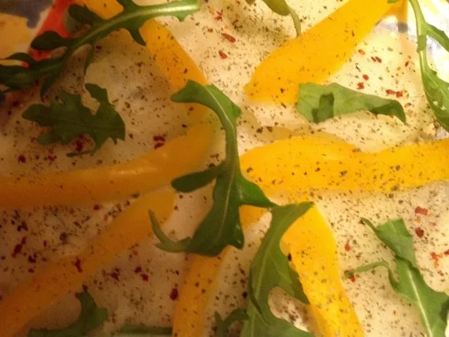 Kohlrabicarpaccio mit Yoghurtsoße - Rezept - Bild Nr. 3