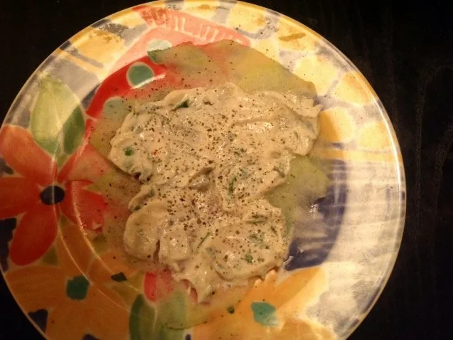 Kohlrabicarpaccio mit Yoghurtsoße - Rezept - Bild Nr. 5