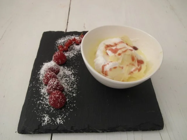 Rezept: Treibgut im Vanillemeer Treibgut im Vanillemeer - Rezept