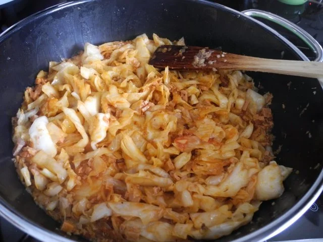 Vegan : Krautgulasch mit Süßkartoffeln und Pastinaken - Rezept - Bild Nr. 9