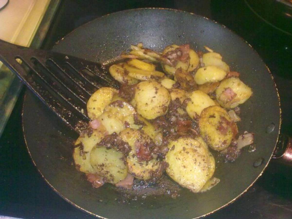 Dreierlei Kartoffelgröstl - nichts für Vegetarier!!! - Rezept - Bild Nr. 3
