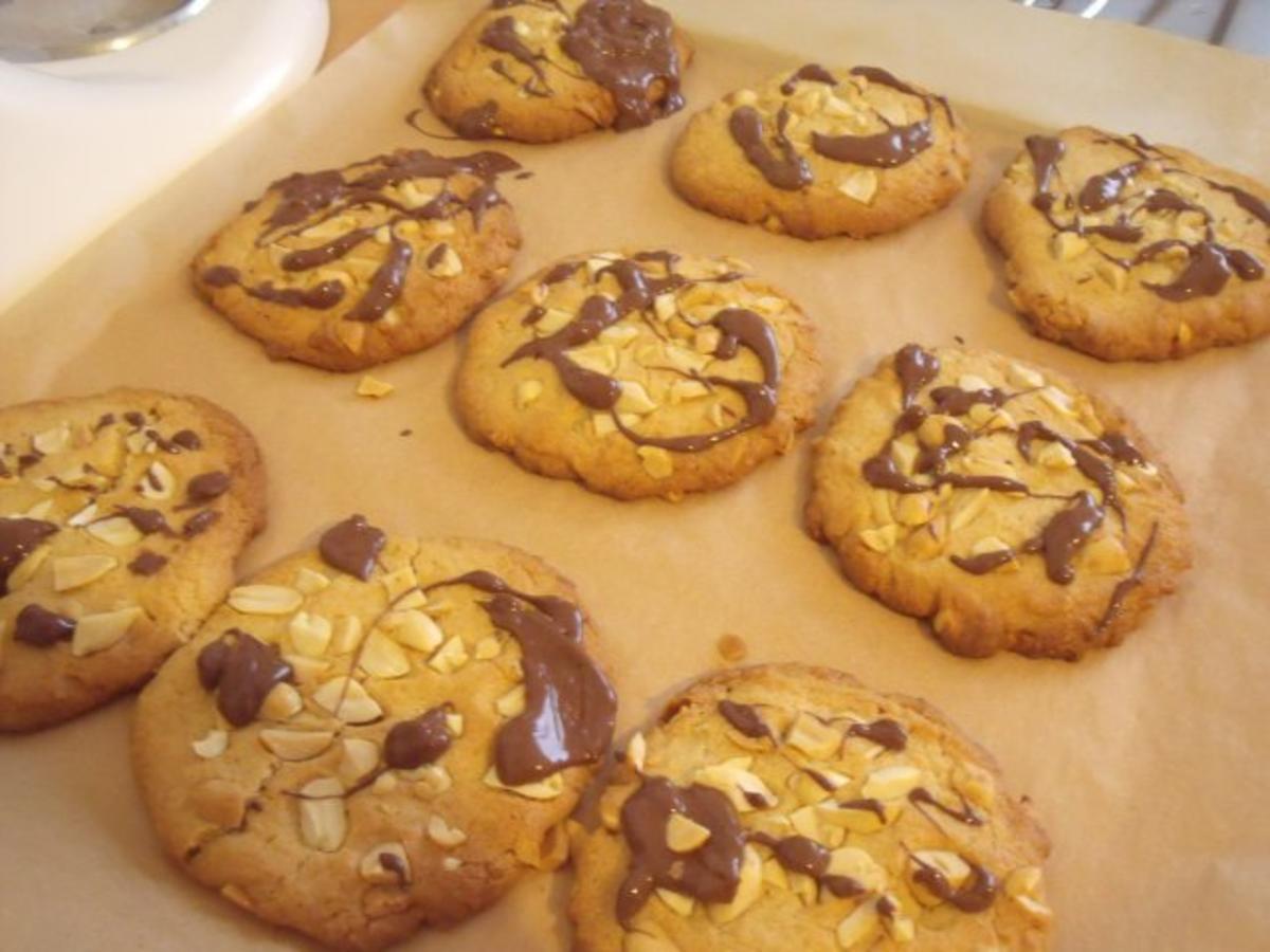 Bilder für Peanut Cookies / Erdnuss Kekse - Rezept