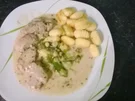 Schweinefilet in Senfsoße und Gnocci - Rezept