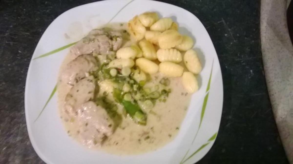 Schweinefilet in Senfsoße und Gnocci - Rezept - kochbar.de
