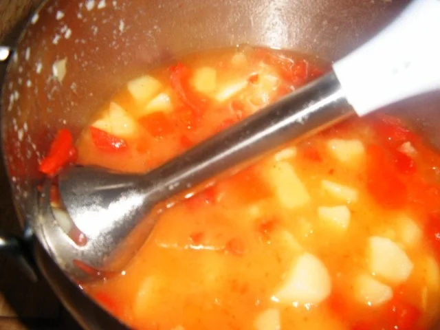Feurige Kartoffel -Paprikasuppe - Rezept - Bild Nr. 5