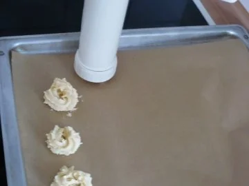 Rezept: Marzipan - Spritzgebäck Bild Nr. 3 Marzipan - Spritzgebäck - Rezept - Bild Nr. 3