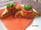Rezept: Thunfischtoast mit Tomate und Käse Thunfischtoast mit Tomate und Käse - Rezept