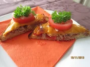 Rezept: Thunfischtoast mit Tomate und Kรคse Thunfischtoast mit Tomate und Kรคse - Rezept