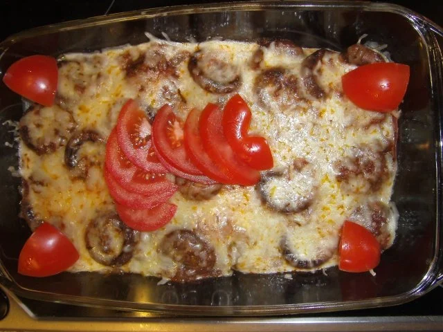 Champignon-Chicoree-Auflauf - Rezept