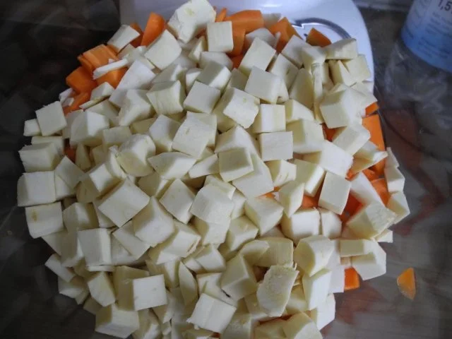 Vegan : Soja - Gulasch an Gemüse - Rezept - Bild Nr. 7