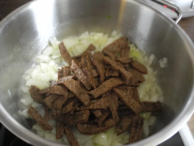 Vegan : Soja - Gulasch an Gemüse - Rezept - Bild Nr. 13