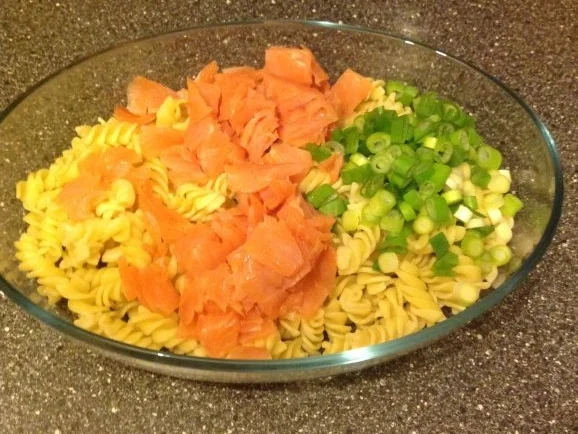 Rezept: Nudel - Räucherlachs - Auflauf Bild Nr. 5 Nudel - Räucherlachs - Auflauf - Rezept - Bild Nr. 5