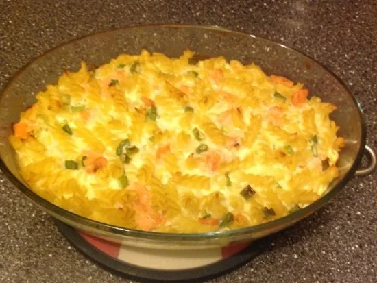 Rezept: Nudel - Räucherlachs - Auflauf Bild Nr. 7 Nudel - Räucherlachs - Auflauf - Rezept - Bild Nr. 7