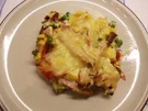 Gemüseauflauf mit Fleischkäse - Rezept