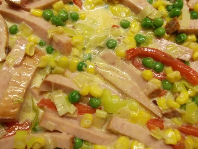 Rezept: Gemüseauflauf mit Fleischkäse Bild Nr. 7 Gemüseauflauf mit Fleischkäse - Rezept - Bild Nr. 7