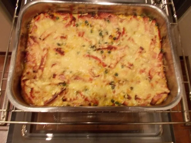 Rezept: Gemüseauflauf mit Fleischkäse Bild Nr. 9 Gemüseauflauf mit Fleischkäse - Rezept - Bild Nr. 9