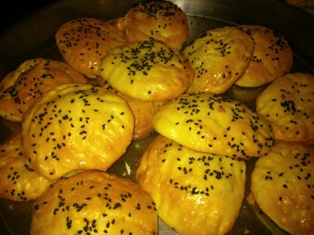 Kleine gefüllte Fladenbrote - Rezept - Bild Nr. 3