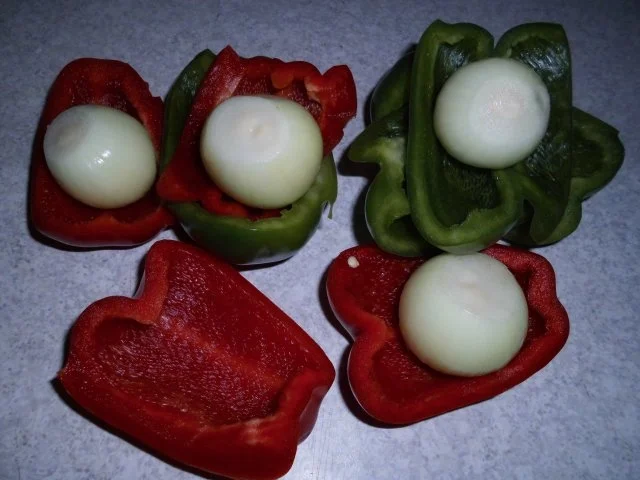 Rezept: Senats-Rindfleisch mit Paprika und Zwiebeln Bild Nr. 3 Senats-Rindfleisch mit Paprika und Zwiebeln - Rezept - Bild Nr. 3