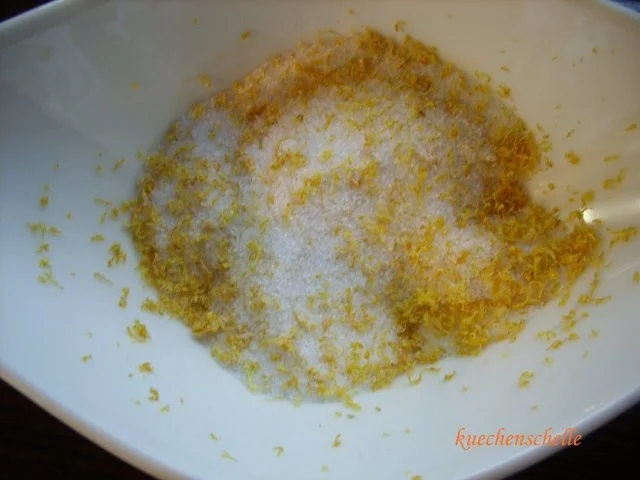 Zitronenzucker - Rezept