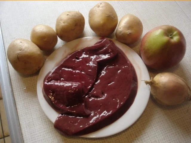 Kalbsleber nach Berliner Art mit Kartoffelpüree - Rezept - Bild Nr. 2