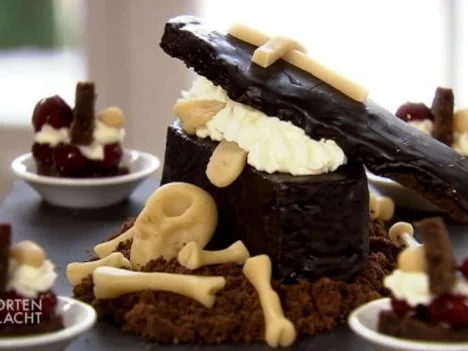 Rezept: S Doc. Evas Sarg-Kuchen, Schwarzwälder Art (Dr. Eva Schaefers) S Doc. Evas Sarg-Kuchen, Schwarzwälder Art (Dr. Eva Schaefers) - Rezept