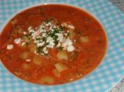 Suppen/Eintöpfe: Bunter Hack-Gemüse-Eintopf "Querbeet" - Rezept