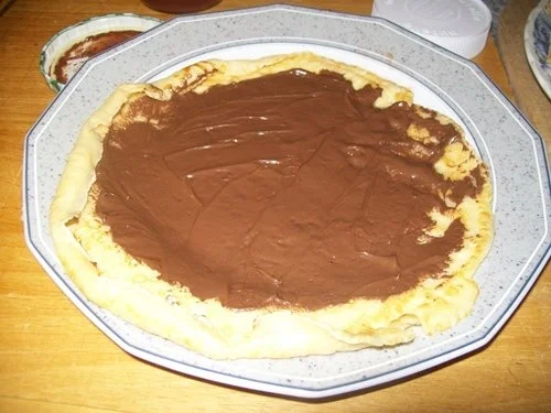 Rezept: Dessert: Dreimal süss gefüllt, mein Palatschinken Bild Nr. 2 Dessert: Dreimal süss gefüllt, mein Palatschinken - Rezept - Bild Nr. 2