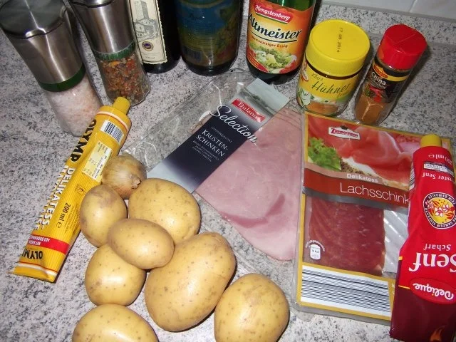 Rezept: Kartoffelsalat der 40. Dieter´s Art Bild Nr. 2 Kartoffelsalat der 40. Dieter´s Art - Rezept - Bild Nr. 2