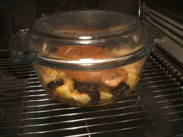 Geflügel: Barbarie-Entenbrust auf Apfel-Pflaumen-Zwiebel-Gemüse - Rezept - Bild Nr. 9