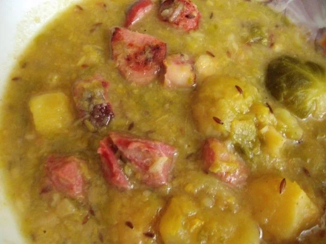 Rezept: Rosenkohleintopf mit Kasseler Bild Nr. 10 Rosenkohleintopf mit Kasseler - Rezept - Bild Nr. 10