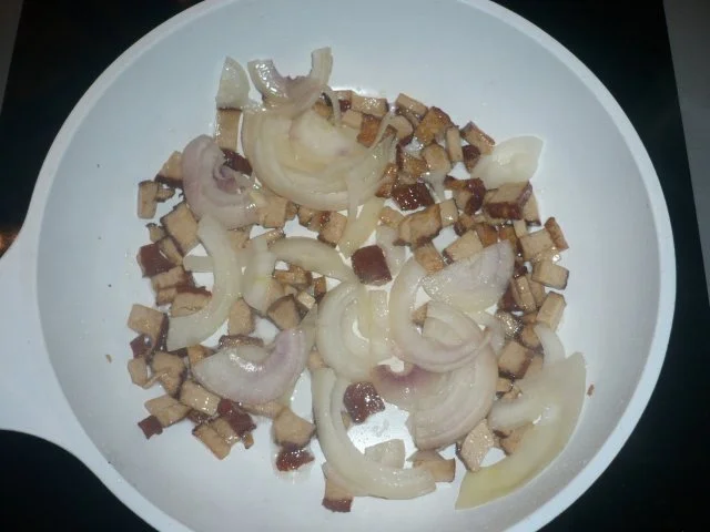 Pellkartoffeln, Tofupfanne, Rohkost - Rezept - Bild Nr. 4