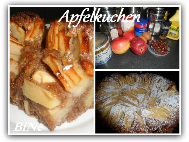 Rezept: BiNe` S APFELKUCHEN BiNe` S APFELKUCHEN - Rezept