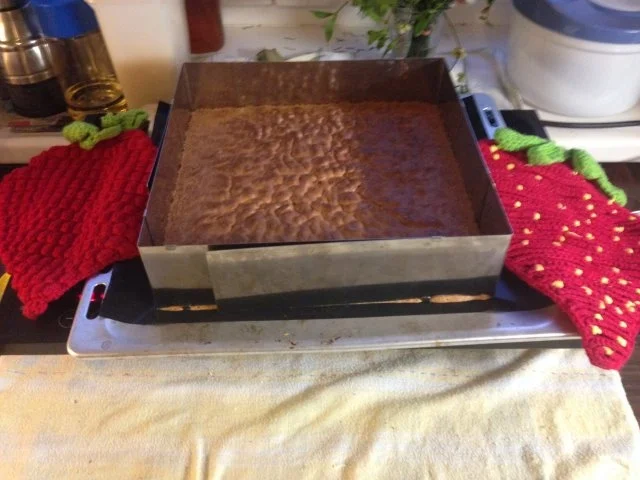 Schokoladenbisquit mit Topfenfruchtcréme - Rezept - Bild Nr. 4